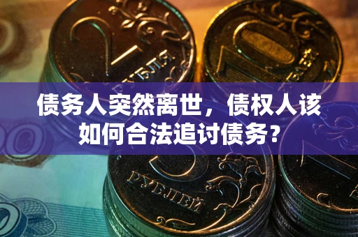 济南债务人突然离世，债权人该如何合法追讨债务？