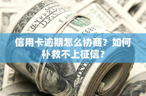 济南信用卡逾期怎么协商？如何补救不上征信？